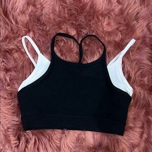 Spacedye Layered Long Line Bra